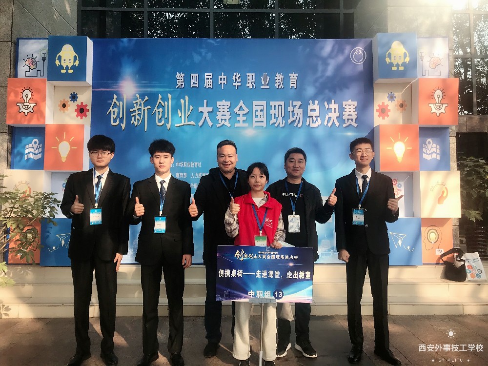 “第四届中华职业教育创新创业大赛”  喜获国家三等奖佳绩